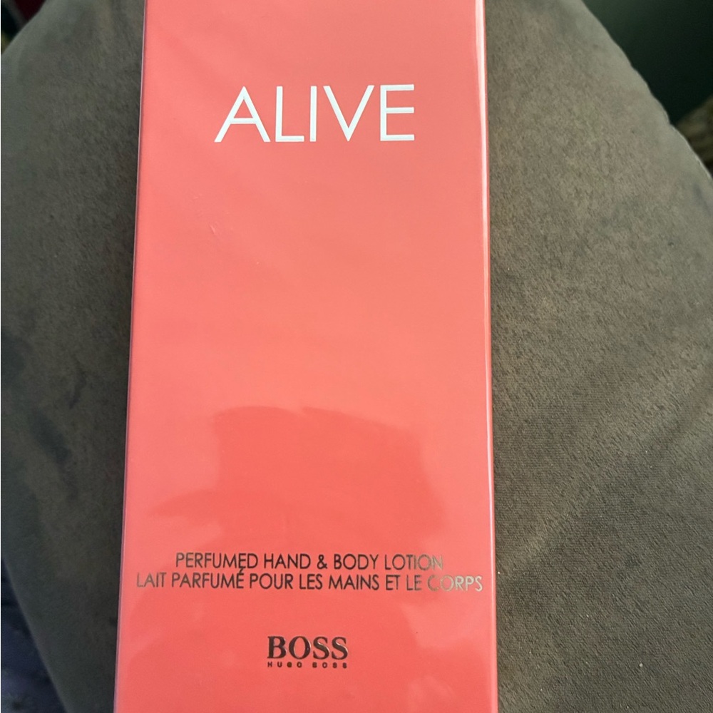 SALE! Boss Alive Hand & Body Lotion in Orange Packaging